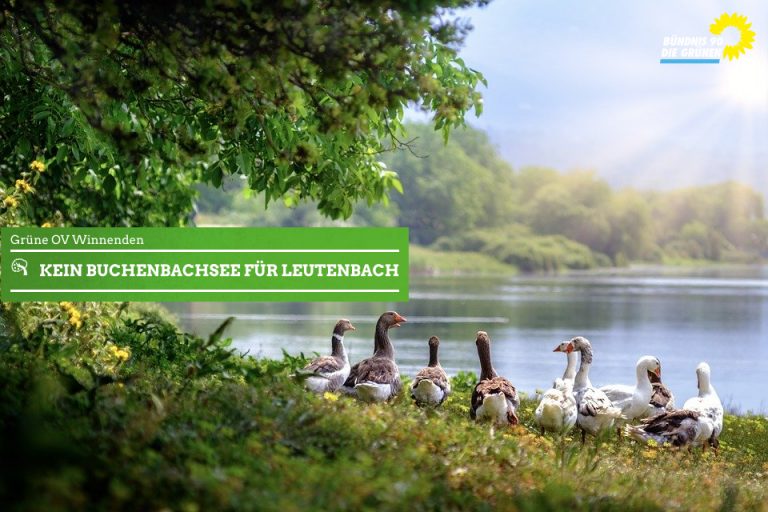 Kein Buchenbachsee für Leutenbach