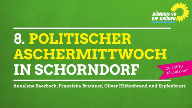 8. GRÜNER Politischer Aschermittwoch