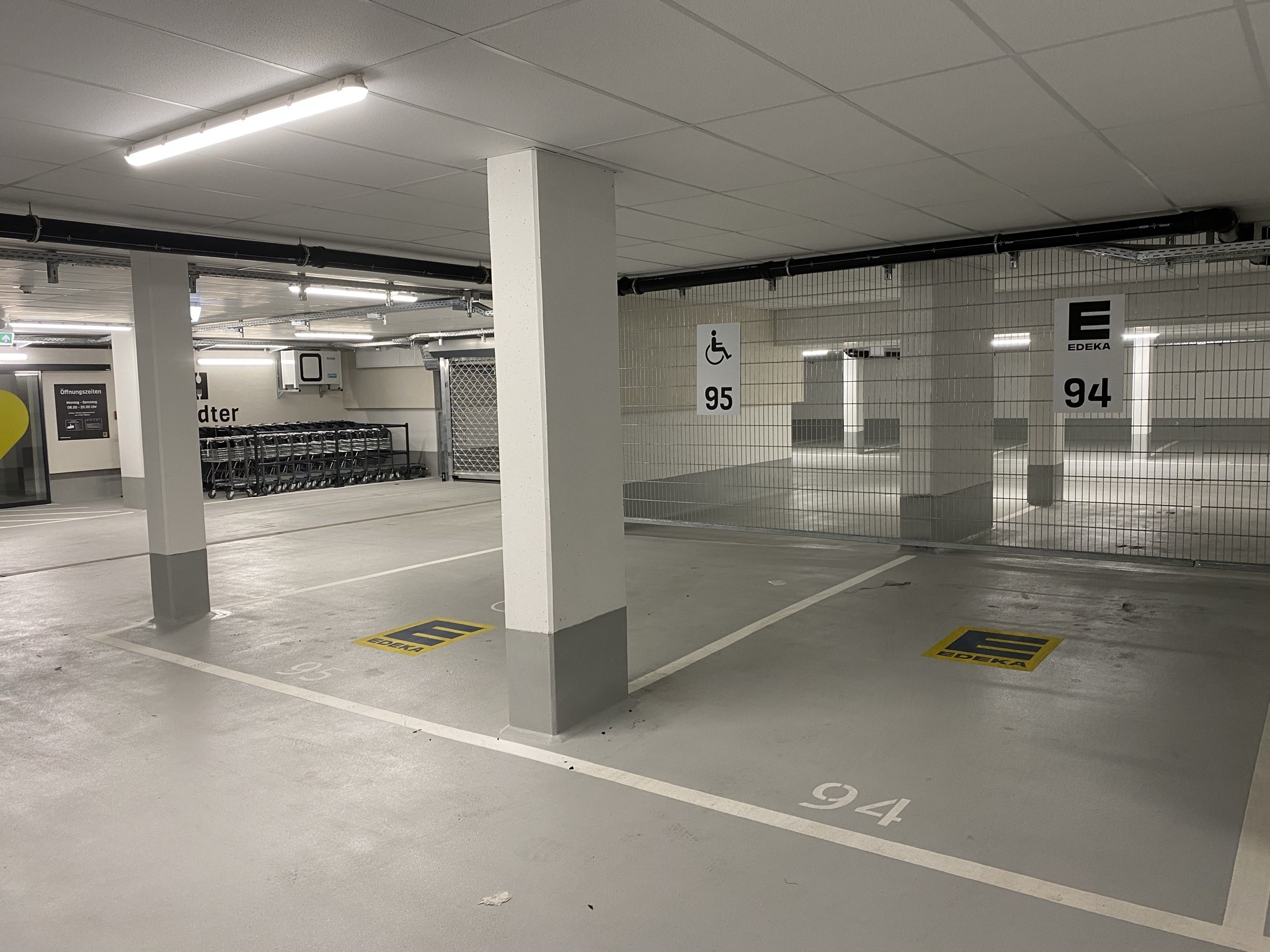 Neue Mitte EDEKA Tiefgarage