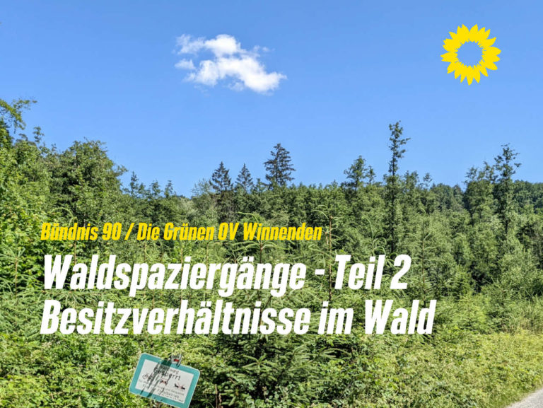 Grüne Waldspaziergänge II – Besitzverhältnisse