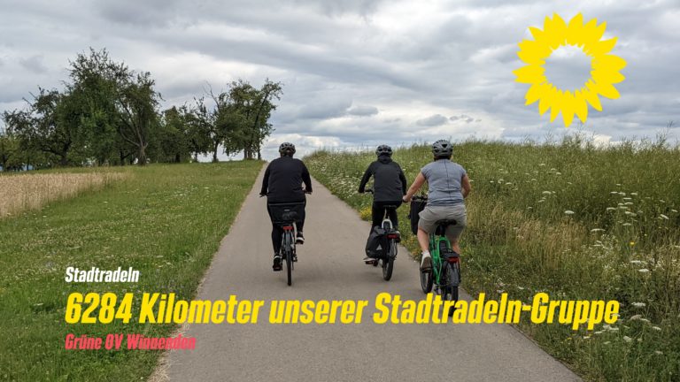 Über 6000 Kilometer beim Stadtradeln