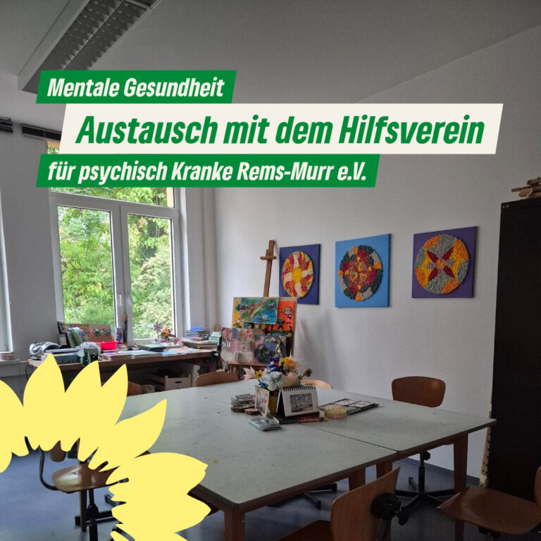 Im Austausch mit dem Hilfsverein für psychisch Kranke Rems-Murr e. V.